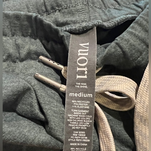 Vuori Halo Performance Short Women's DreamKnit™ Shorts, Heather Green, Medium - Picture 6 of 11